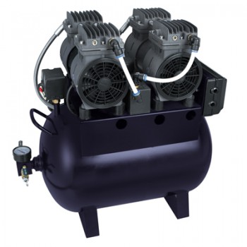 YUSENDENT® Dental Air Compressor Motors Turbine Unit CX236-4 One Drive Three 110...