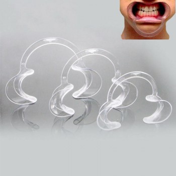 20Pcs Dental Intraoral Lips Mouth Gag Disposable Medical Mouth Expander C type O...