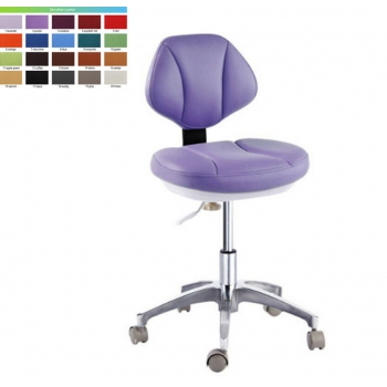 QY QY-D-90G Dental Assisting Chairs Dental Operator Stool Microfiber Leather