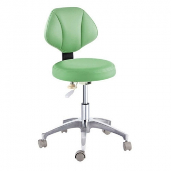 QY QY-D-90E Dental Operator Stool Dental Assistant Chair 20 Colors With Back Sup...