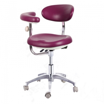PU Leather Dental Operator Stool Doctor Stool Technician Chair QY600-1 With Adju...