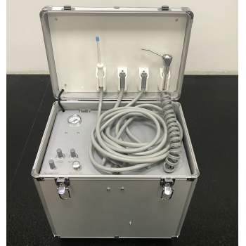 Best® BD402A Portable Dental Turbine Unit(Air Compressor+Suction System+Triplex Syringe)