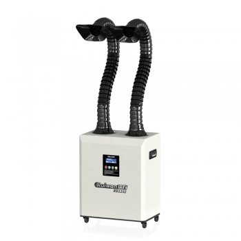 210W Mobile Fume extractor Smoke Absorber Extraction 4 Layers Filtration System ...