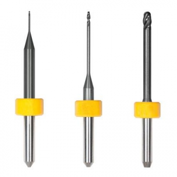 1 Box Dental Zirconia Tools Milling Burs Compatible with Amann/Imes/Roland/VHF/Wieland/Zirkon