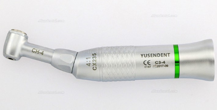 YUSENDENT® Low Speed Reduction 4:1 Contra Angle Handpiece CX235C3-4