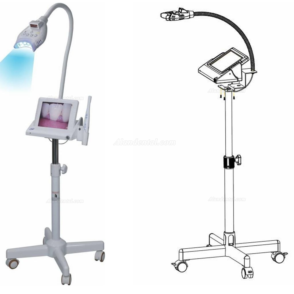 8 inch LCD Monitor Teeth Whitening + Intraoral Camera M-86 Trolley-type With SD Card