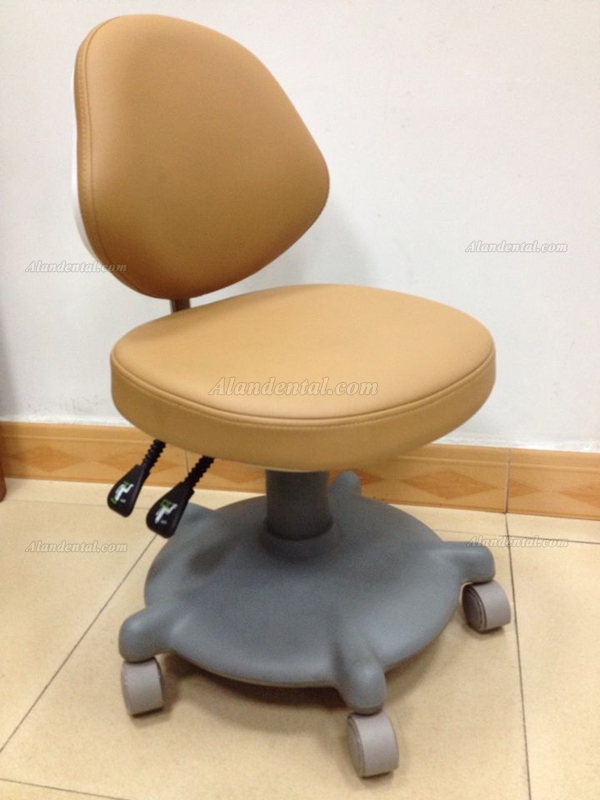 QY® QY600 Doctor Stool Adjustable Mobile Operatory Chair (Leather Type 20 Colors Optional)