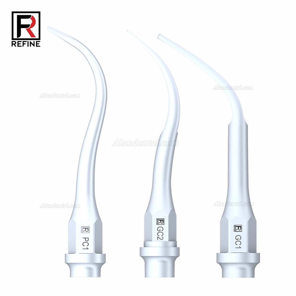 5Pcs Refine® Dental Air Scaling Tips GC1 GC2 PC1 Compatible with Kavo SonaSoft Scaler Handpiece