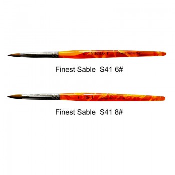 Dental S41 Finest Sable Ceramic Orange Pen
