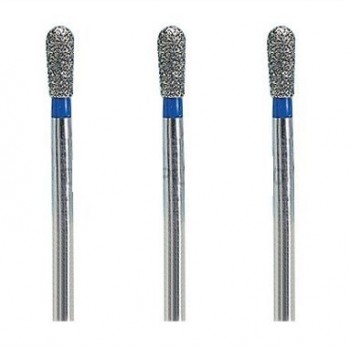 50 Pcs 1.6mm FG EX-21 Diamond Bur Special Shape