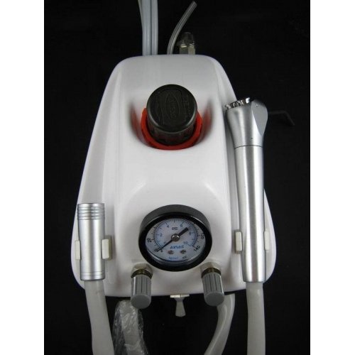 Dental Portable Turbine Unit Work with Air Compressor Water Handpiece Syringe 4H