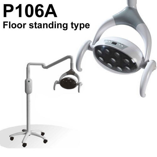 Saab® P106A Dental Oral Light Patient Light Floor Standing (Mobile Type)