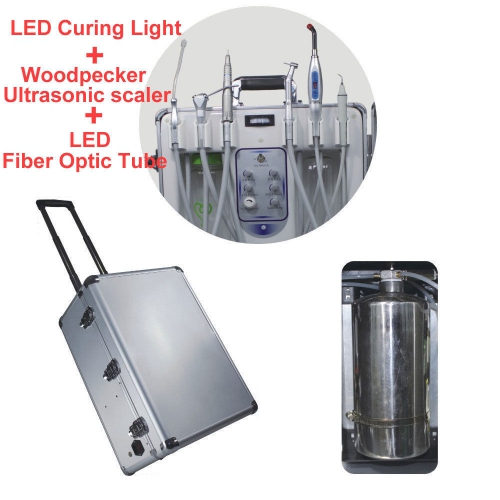 Best®BD-406(LED) Dental Turbine Unit with LED Curing Light + Ultrasonic Scaler +Fiber