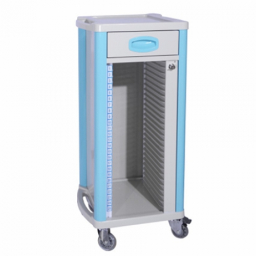 ZL® ZL-J-B70 Mobile Dental Records Cabinets Medical Lab Use ABS