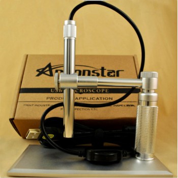 Andonstar® 200W-A 2MP USB Digital Microscope with Meatl base PCB Circuit Board I...