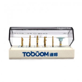 Toboom® FG0610D Kits for Preparation Anterior Teeth Ceramics/Zicronia Crown 10Pc...
