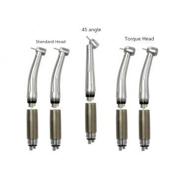 5PCS LY® All-Functional Dental High Speed Push Button LED Handpiece Air Turbine ...