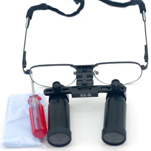 Ymarda 6.0X 420mm Dental Binocular Loupes Medical Loupes Dentist Magnifier Metal Frame