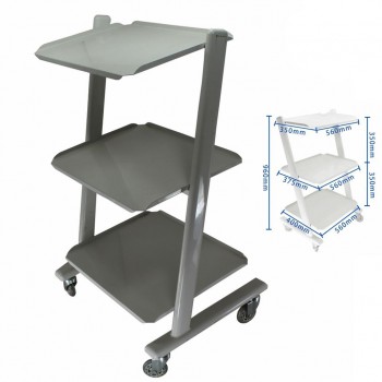 Medical Steel Cart Trolley Doctor Dentist Trolly for Spa Salon Dental Equipment