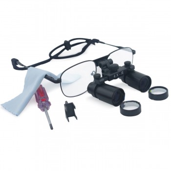 Dental Surgical 4 X 360-460mm Loupes Medical Binocular Glasses Dentist Magnifier