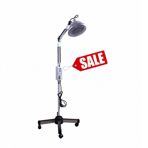 TDP Lamp Simple Floor Standing Infrared Heat Adjustable Indepentent Head NEW