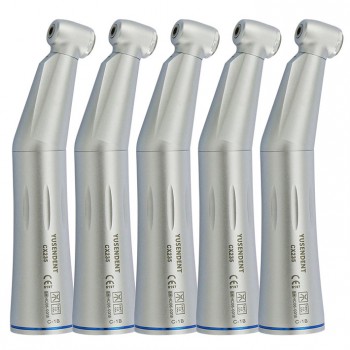 5Pcs COXO YUSENDENT Dental 1:1 Inner Water Low Speed Contra Angle Handpiece NSK