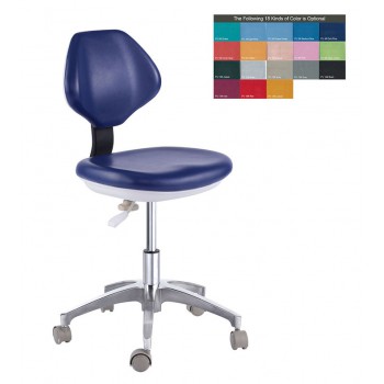 PU Leather Medical Dental Dentist's Chair Doctor's Stool Mobile Chair QY90G