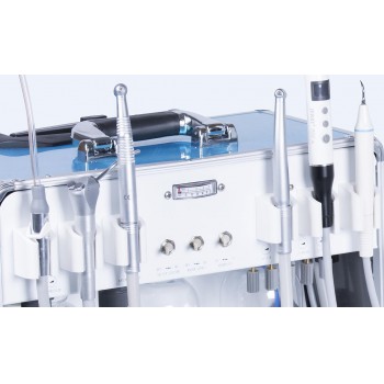 Greeloy® GU-P206 Portable Dental Unit with Air compressor (with curing light and ultrasonic scaler)