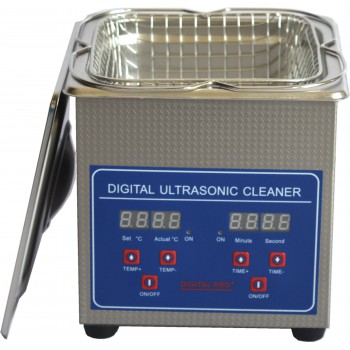 1.3L Digital Control LCD Stainless Steel Ultrasonic Cleaning Machine JPS-08A New