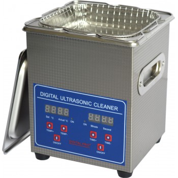 2L Capacity Dental Stainless Steel Ultrasonic Cleaner Digital Control JPS-10A