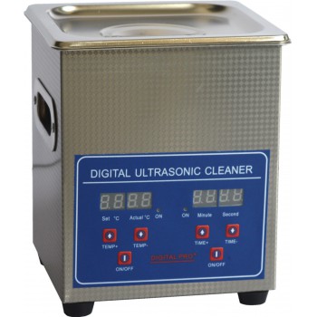 2L Capacity Dental Stainless Steel Ultrasonic Cleaner Digital Control JPS-10A