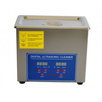 3L Tank Capacity Stainless Ultrasonic Cleaner with Cleaning Basket 110V/220V