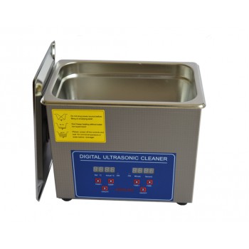 3L Tank Capacity Stainless Ultrasonic Cleaner with Cleaning Basket 110V/220V