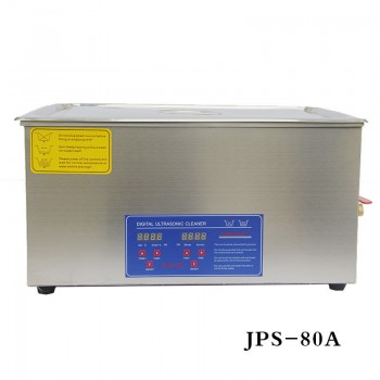 22L Stainless Ultrasonic Cleaner JPS-80A with Digital Control LCD ＆ NC Heating