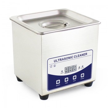 Stainless Steel 1.3L Liter Industry Heated Ultrasonic Cleaner Heater Timer