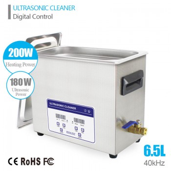 6.5L Ultrasonic Cleaner ultrasound Solution Jewelry Circuit Board Gun Parts