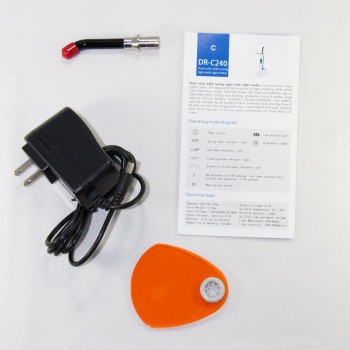 Dental 3-1 Caries Detection Blue Light Diagnostic Curing Lamp & Light Meter 3 Color