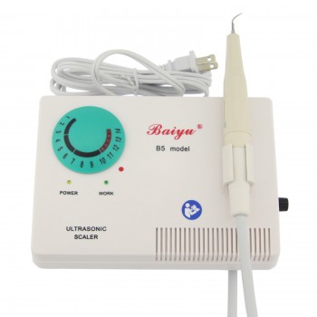 Baiyu B5 Dental Ultrasonic Piezo Scaler Detachable Handpiece P1 Tip 110 220V EMS