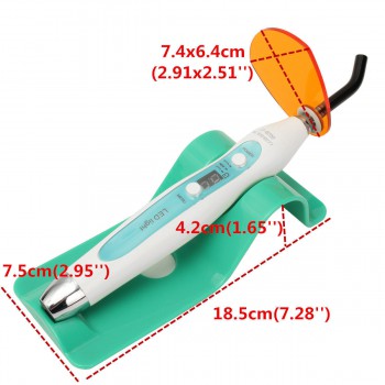 1200~2000mW LED Curing Light Dental Wired & Wireless Cordless Dentist Cure Lamp