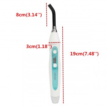 1200~2000mW LED Curing Light Dental Wired & Wireless Cordless Dentist Cure Lamp