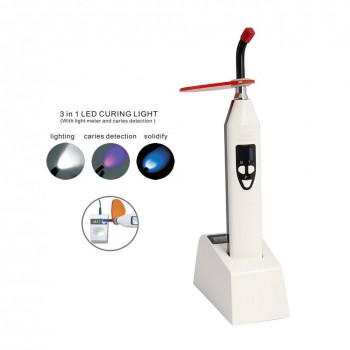 Dental LED Curing Light Cure Light Cure Lamp with Light Meter Caries Detection
