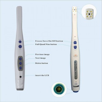 Dental Intraoral Camera M-888 Corded 1/4 SONY CCD USB/Video/VGA Output