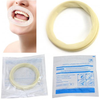 20pc Disposable Sterile Oral Dental Rubber Dam Mouth Opener Cheek Retractor