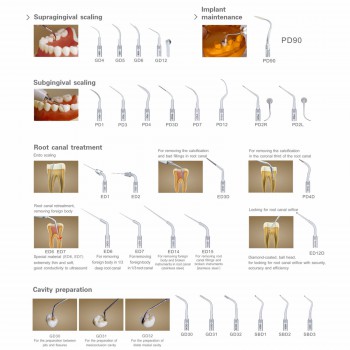 Woodpecker® DTE D7 Dental Ultrasonic Scaler SATELEC Compatible FDA/CE