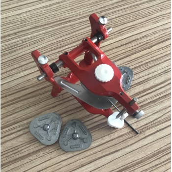 Dental Lab Articulator Anatomic Aluminium Red Dental Articulator