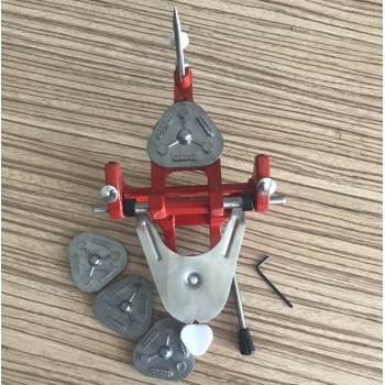 Dental Lab Articulator Anatomic Aluminium Red Dental Articulator