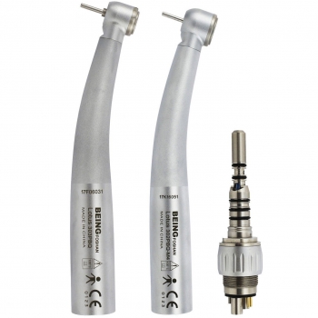 BEING Lotus 302/303PBQ Fiber Optic Turbine Handpiece with KAVO Multiflex Coupler