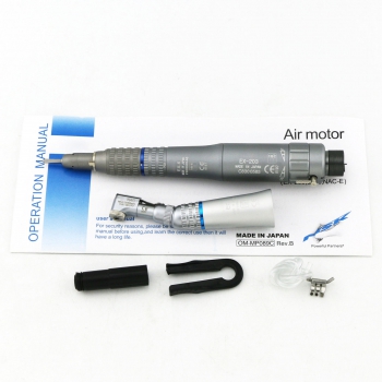 Dental Low Speed Contra Angle Straight Air Motor Handpiece EX203 Fit NSK E-Type