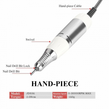 JDSA JD200 Electric Nail Manicure Drill Pedicure Machine 30000RPM