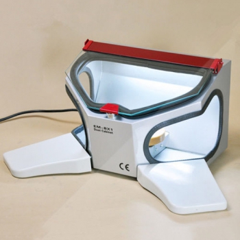 Aixin EM-BX1 Dental Sandblasting Sand Blaster Dust Cabinet Cold Light Sandblaste...